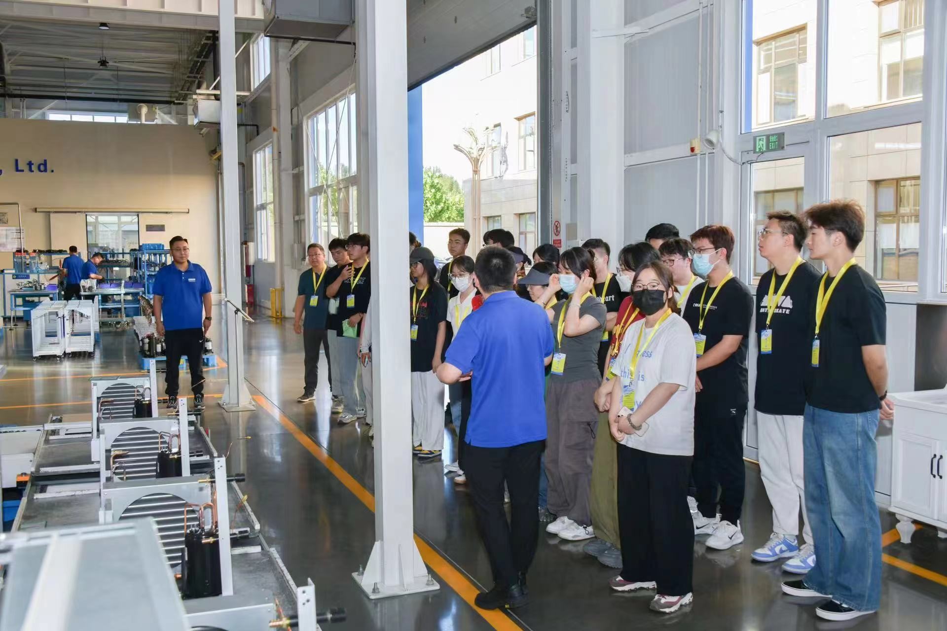 新能源學子赴三河同飛制冷股份開展專業認知與技術服務實踐